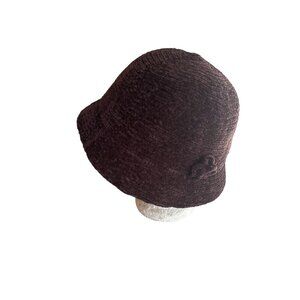 August Hat Company Womens Bucket Hat With Flower Detail
